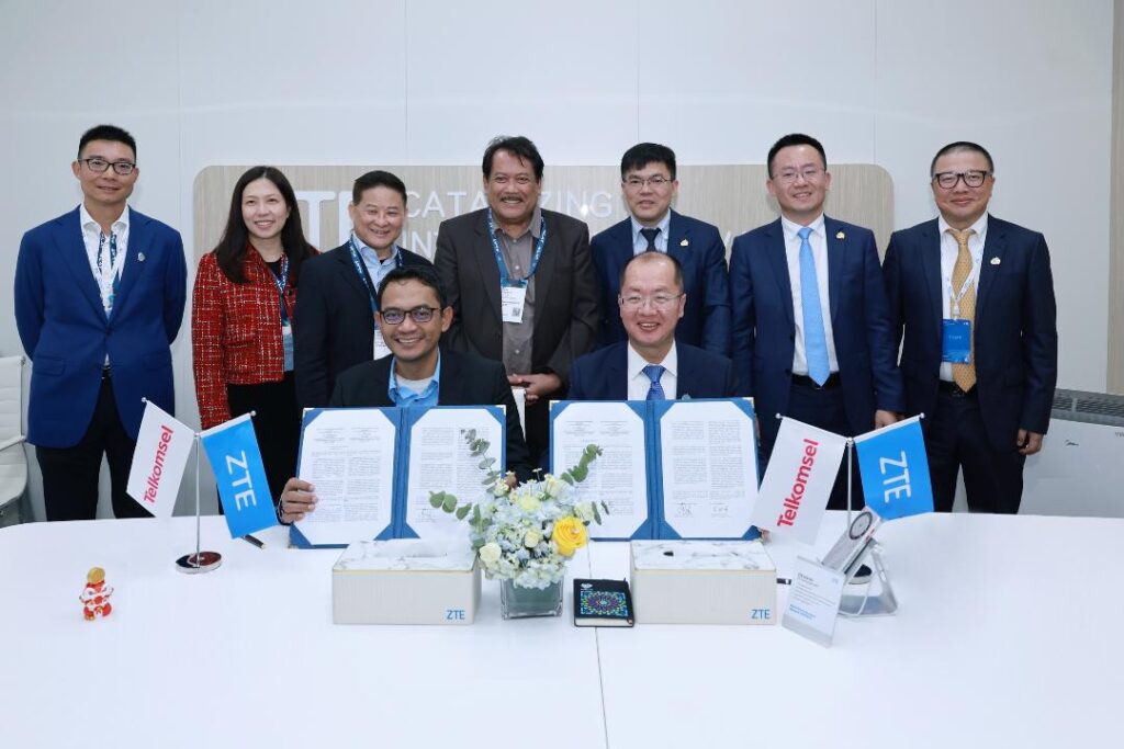 Telkomsel dan ZTE Kerjasama Teknologi Berbasis AI, Tingkatkan Kualitas Layanan Broadband